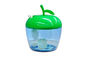 Pot van de het Waterzuiveringsinstallatie van de voedselrang de Plastic, 7,4 Appelvormige Liter Alkalische Minerale Pot leverancier