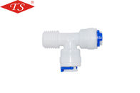 China Blauwe van het Slotenwater Plastic K7566 het T-stukverbinding van de Zuiveringsinstallatietoebehoren zonder Noot fabriek