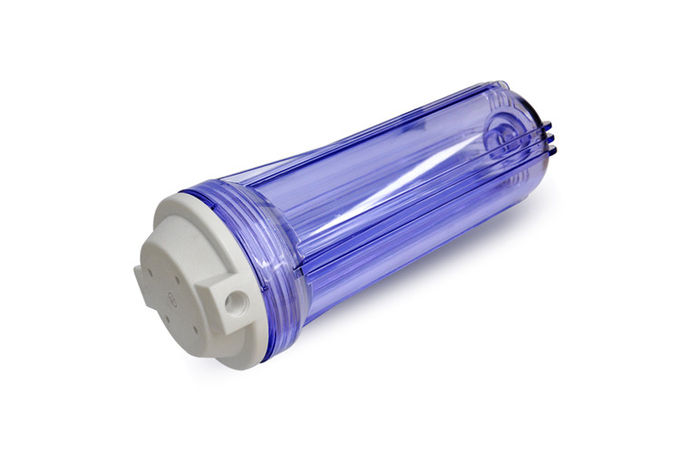 Duurzame Duidelijke Plastic Filterhuisvesting, RO-de Huisvesting van de Waterfilter 10 Duimhoogte